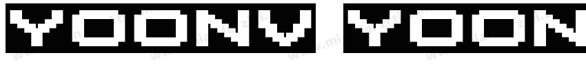 YoonV YoonMyungjo100Std OTF字体转换